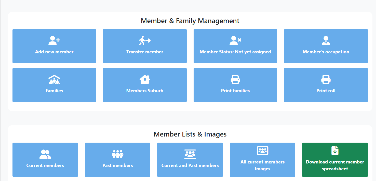 MyChurchIT Church Managment System Member Management Image